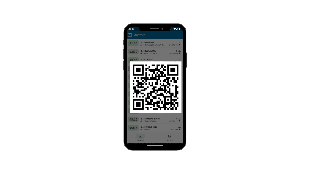 mockup qrcode
