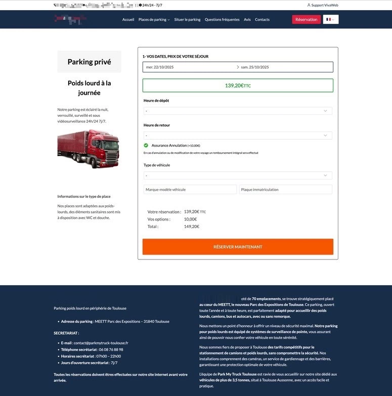 screen resa lastwagen